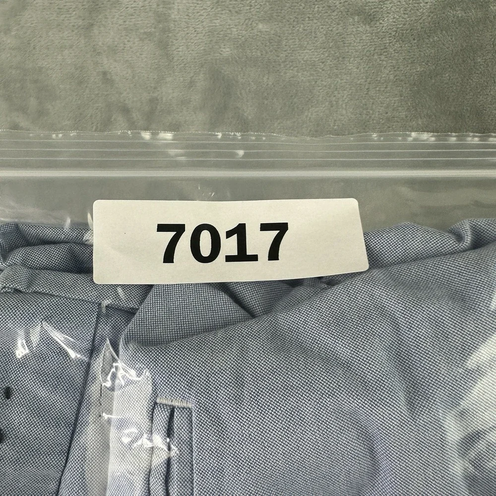 J.Crew Bowery Classic Chino Pants Men's 36x30 Blue Cotton Flat Front Casual - Picture 11 of 11